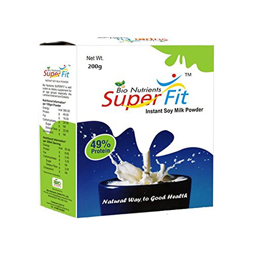 Super Fit Instant Soy Milk Powder 200gm Pack