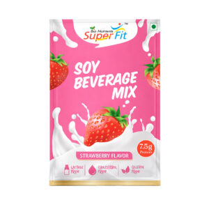 Soy Beverage Mix: Single Serve Sachet (Pack of 5) Flavor: Strawberry