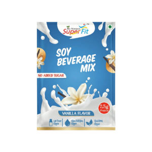 Soy Beverage Mix: Single Serve Sachet (Pack of 7) Flavor: Vanilla No Added Sugar