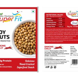 Soy Nuts: Single Serve Sachet (Pack of 5) Flavor: Dancing Chilly